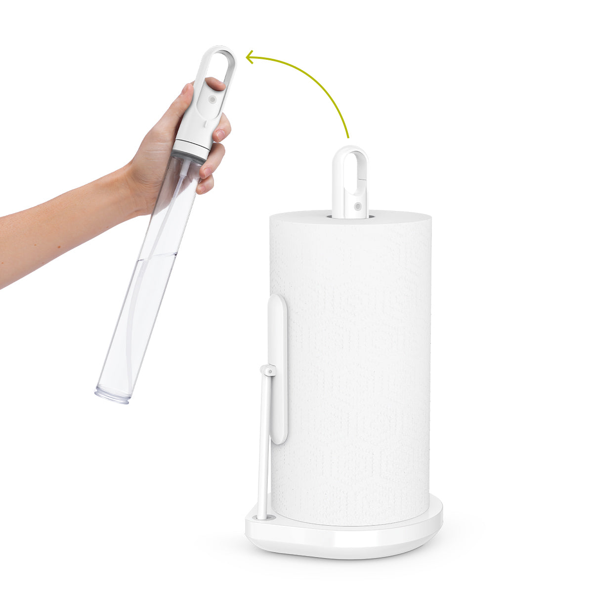 Paper Towel Holder with Spray