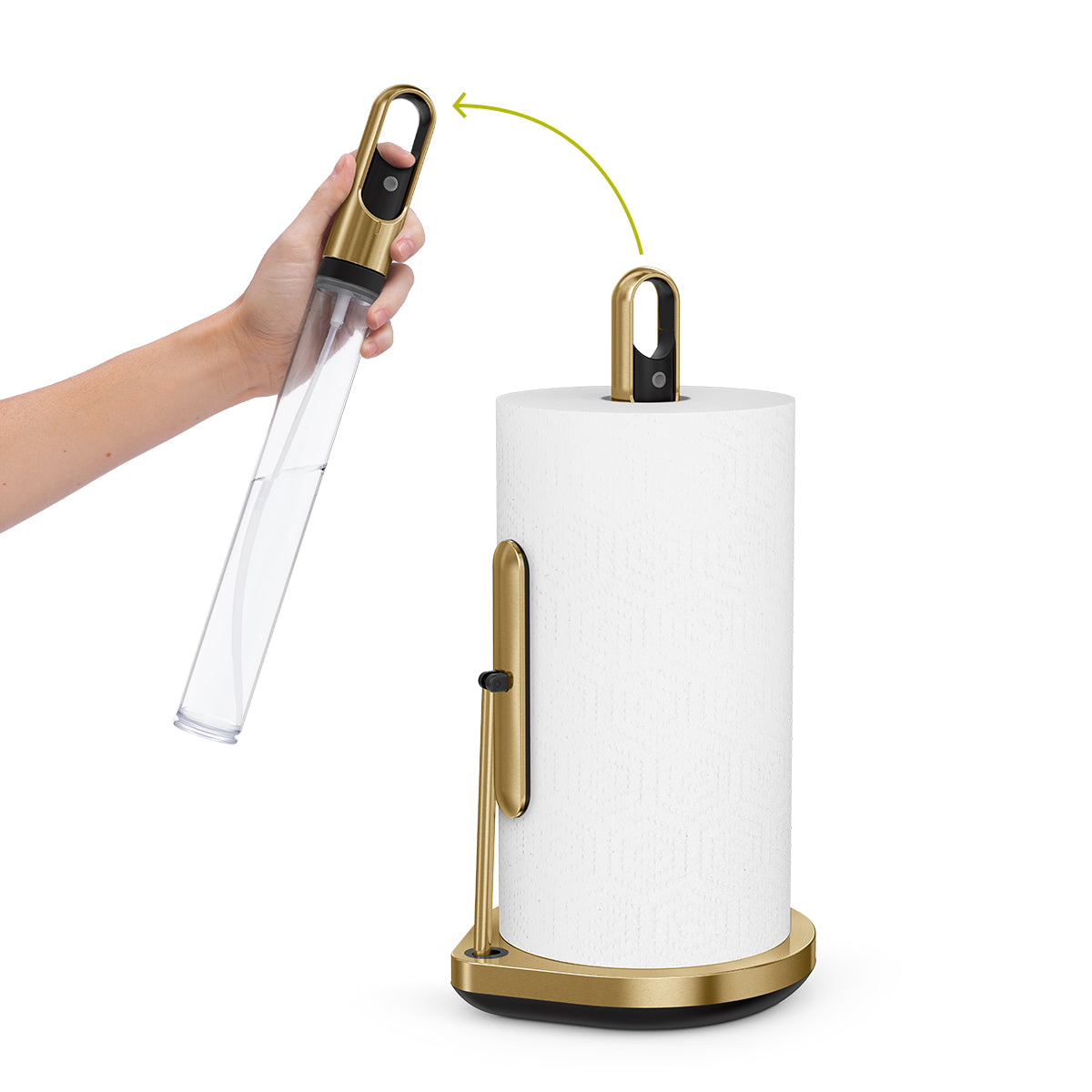 Paper Towel Holder with Spray