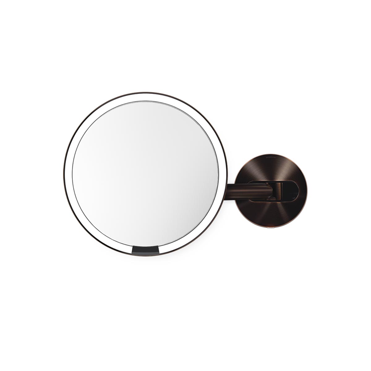 Wired clearance makeup mirror