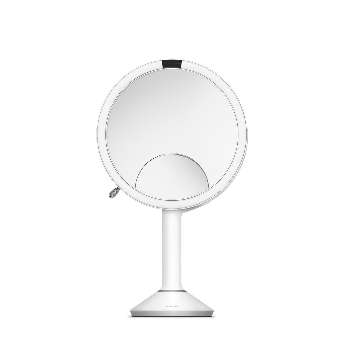 Simplehuman magnifying mirror 10x top