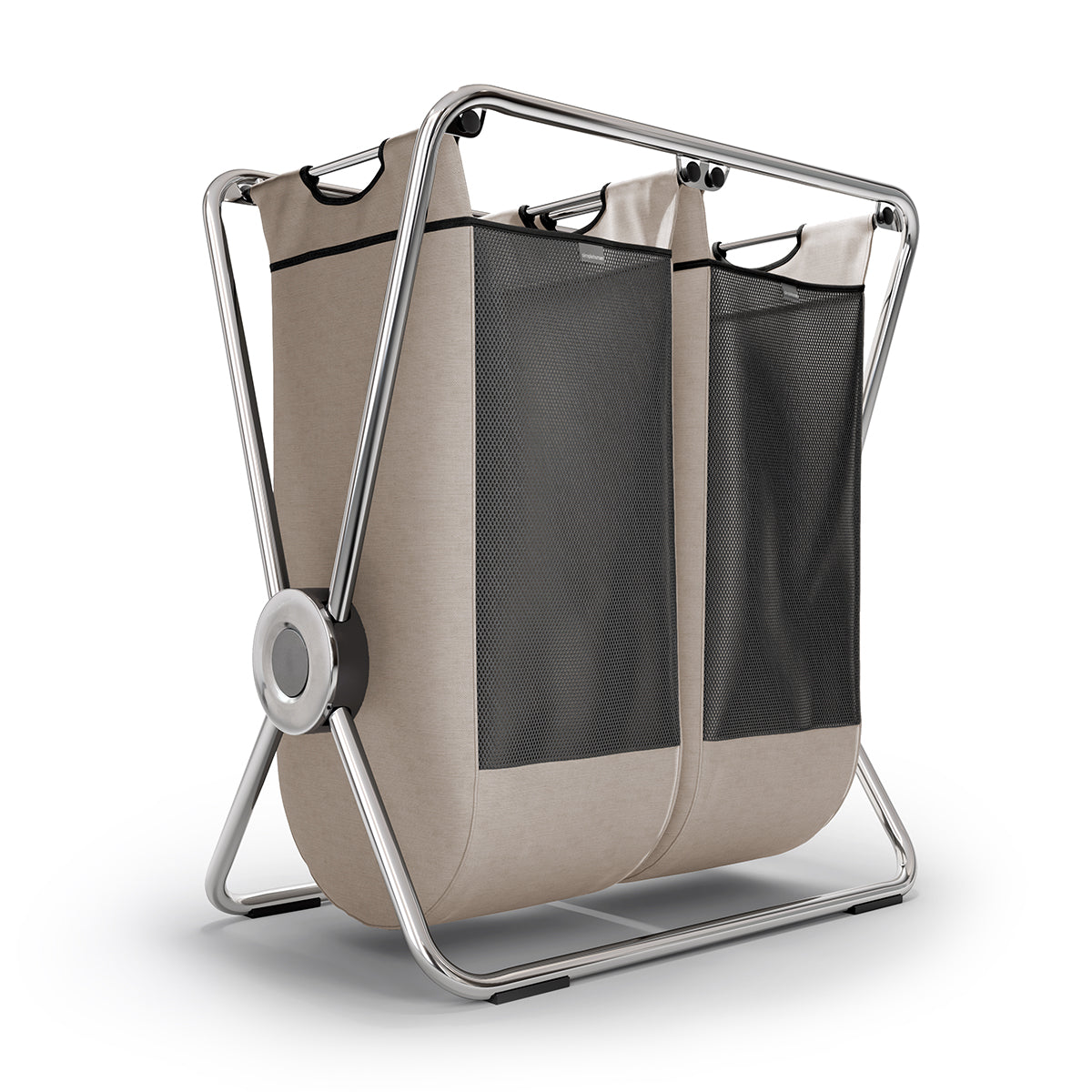 double x-frame hamper product support