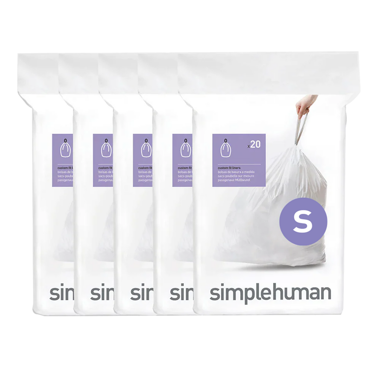 Code S Custom Fit Liners - Simplehuman