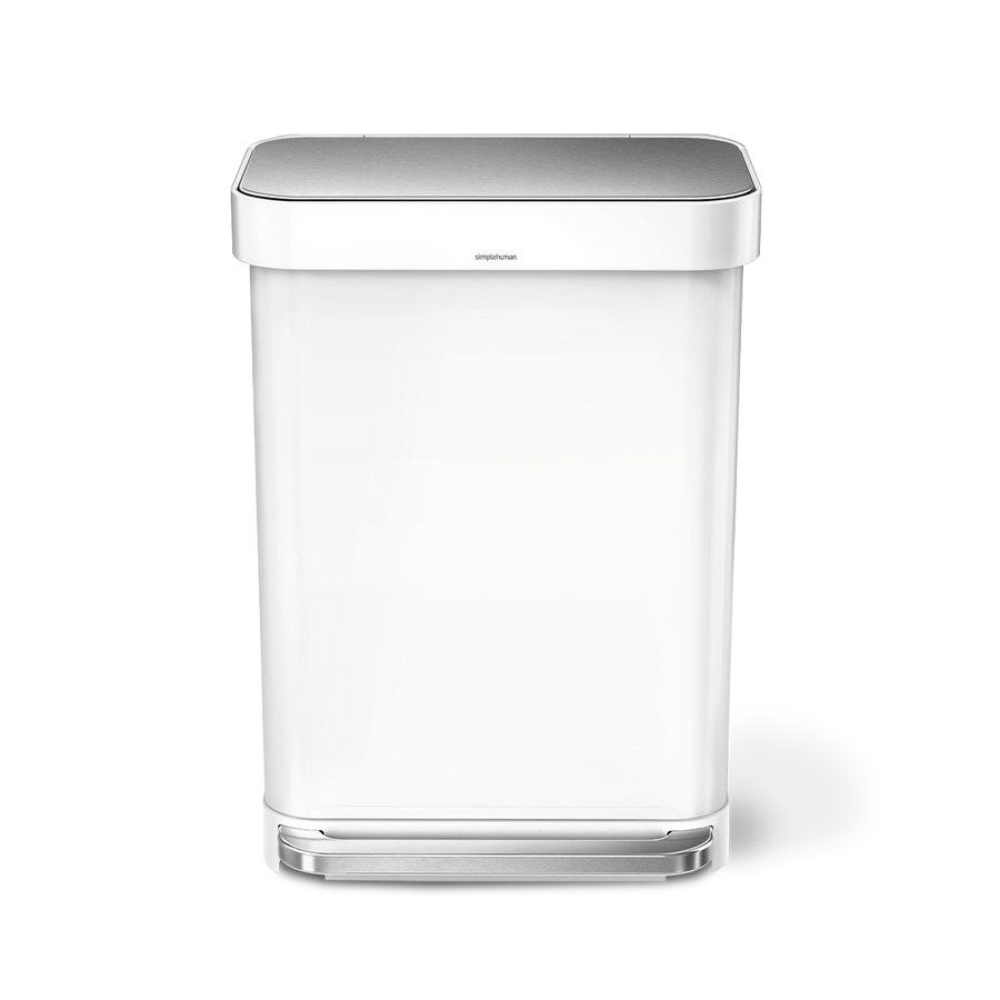 55L Rectangular Step Can with Liner Pocket