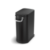 Large Pet Food CanMatte Black