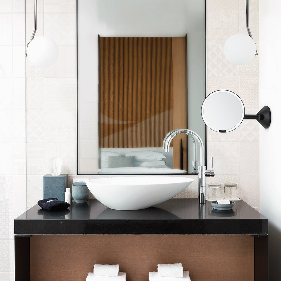 Hard-Wired Wall Mount Sensor Mirror