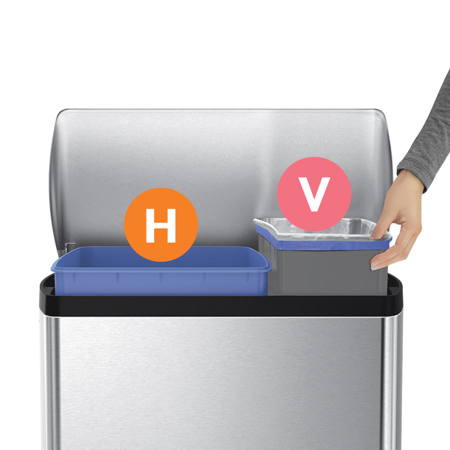 Code V Clear Recycling Custom Fit Liners