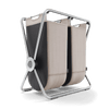 Double X-Frame HamperBlack