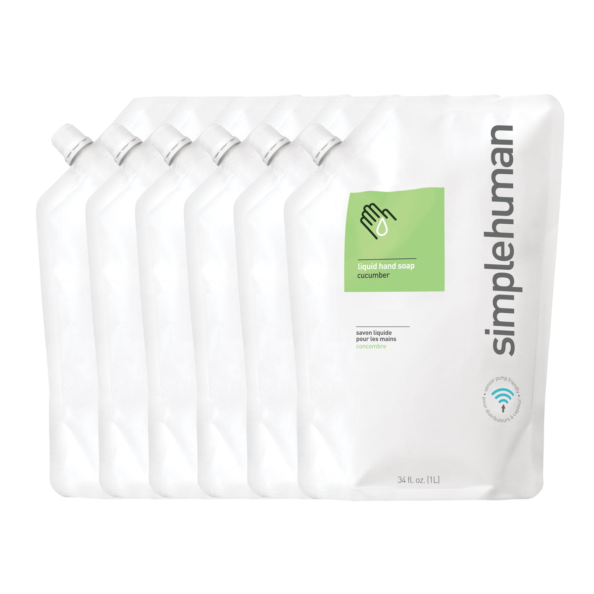 Cucumber Liquid Hand Soap Refill Pouch