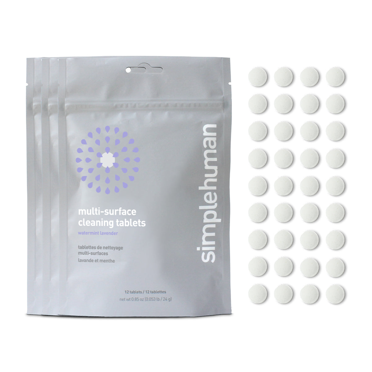 Watermint Lavender Multi-Surface Cleaning Tablets
