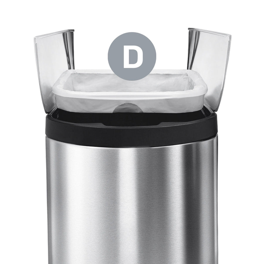 Simplehuman Liner Guide Code Code D Custom Fit Liner – Simplehuman